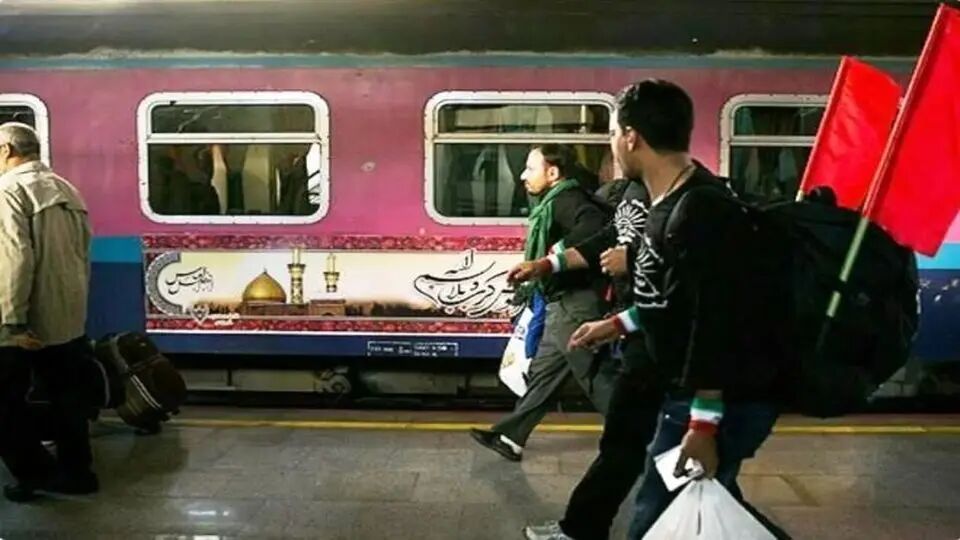 جابه‌جایی ۳۰۰ هزار زائر اربعین با قطارهای راه‌آهن جنوب