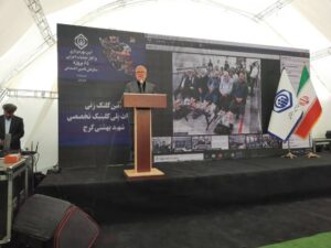 کلنگ پلی کلینیک تخصصی شهید بهشتی کرج زمین خورد؛ تلاش برای رفع محرومیت بخش درمان البرز