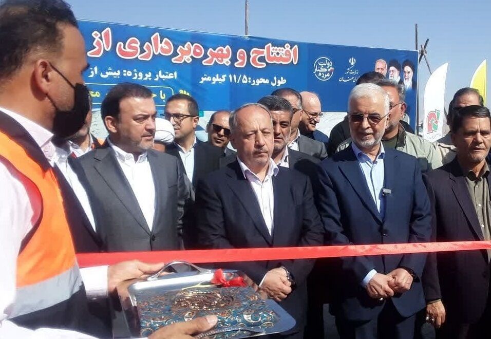 محور سمنان- سرخه افتتاح شد