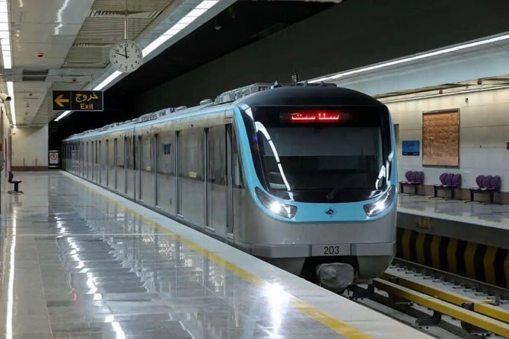 ورود ۲ رام قطار ملی به ناوگان مترو تهران تا پایان شهریور