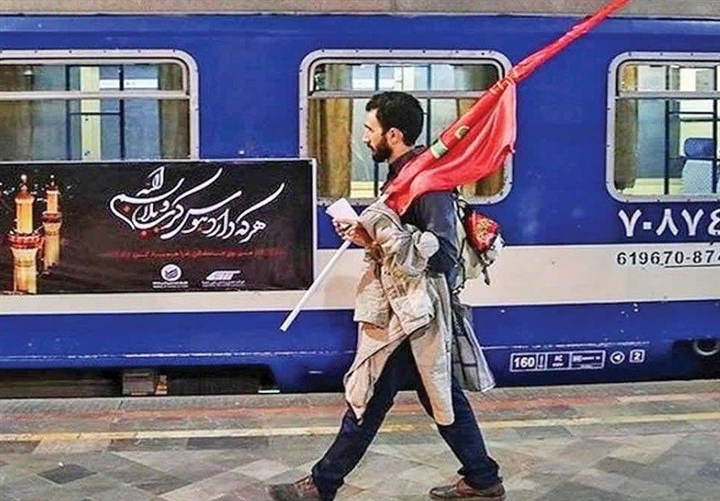 جابه‌جایی 28 هزار زائر اربعین از طریق راه آهن کرمانشاه