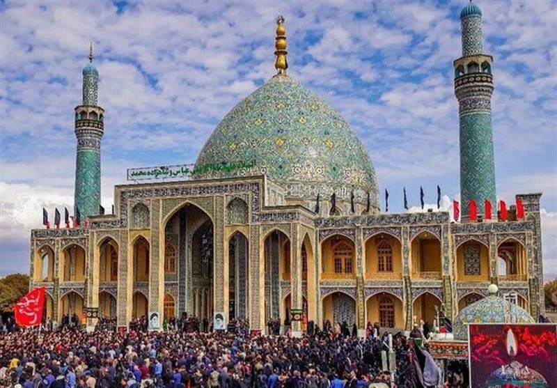 آستان مقدس برادر امام رضا امامزاده آقاعلی عباس غرق در ماتم شد+فیلم