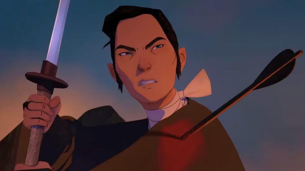 انیمیشن سریالی blue eye samurai