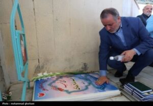 ادای احترام به خبرنگاران شهید و فقید خراسان جنوبی