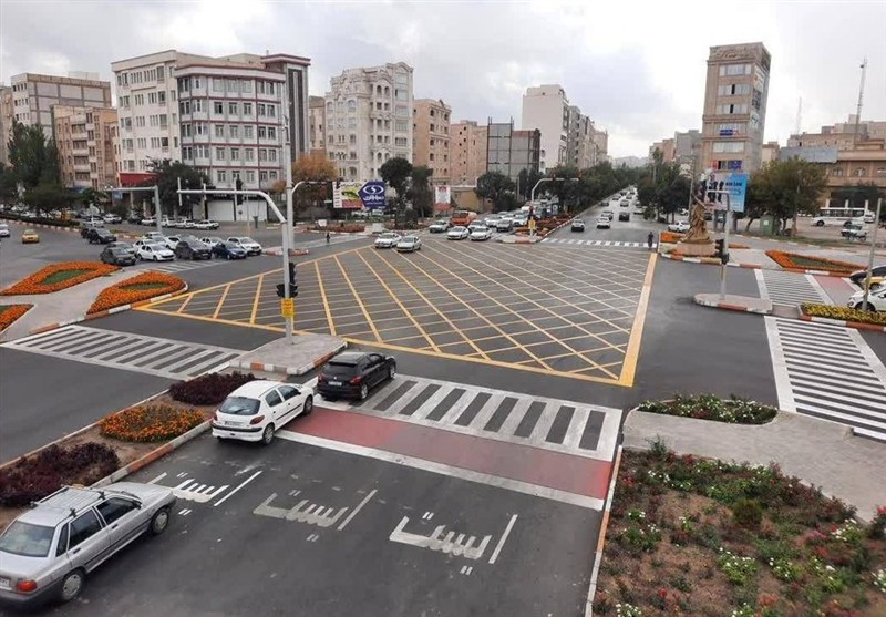 تقاطع جانبازان اردبیل هوشمندانه کنترل می‌شود