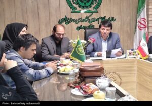 نشست صمیمی رئیس سازمان نظام مهندسی و منابع طبیعی کشاورزی در همدان