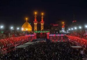 جمع قلب در حرم امام حسین (AS)