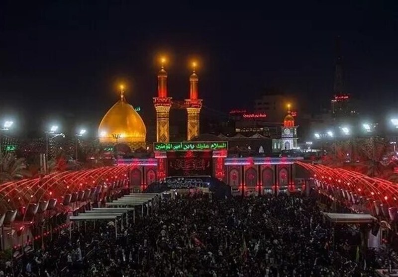 جمع قلب در حرم امام حسین (AS)