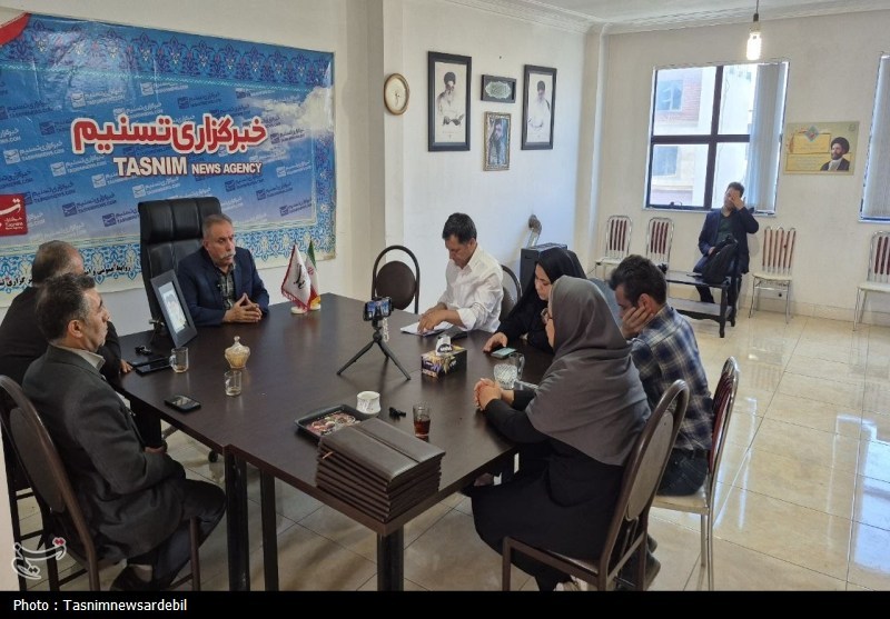 حضور قدرت حاجی نوری رئیس هیئت کشتی استان اردبیل در نمایندگی خبرگزاری تسنیم