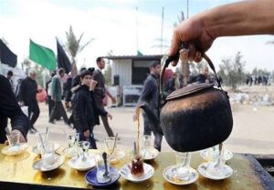 خدمت‌رسانی 76 موکب کرمان در عراق