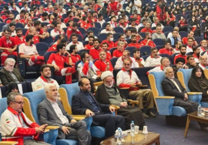 آیین روز جهانی بشردوستی و پاسداشت شهدای هلال احمر برگزار شد