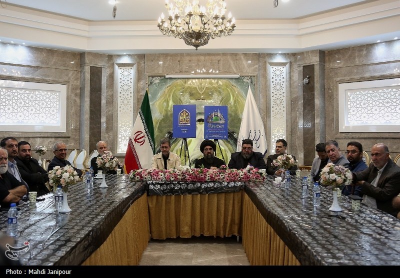 آیین رونمایی از پوستر اجلاس سراسری ولادت پیامبر اکرم(ص)