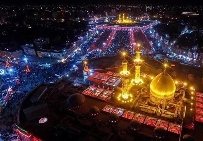 فیلم فیلم Tasnim بین الحرام و حرم شریف در فیلم Karbala- tasnim