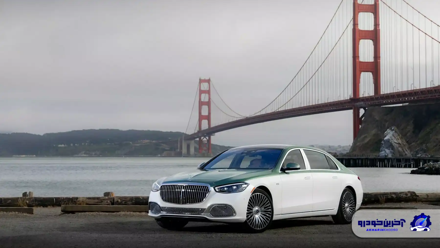 مرسدس مایباخ S680 امرالد آیل ادیشن رونمایی شد؛ لوکس‌ترین سدان سبز جهان در مونتری