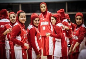 قهرمانی دختران بسکتبال ایران در غرب آسیا