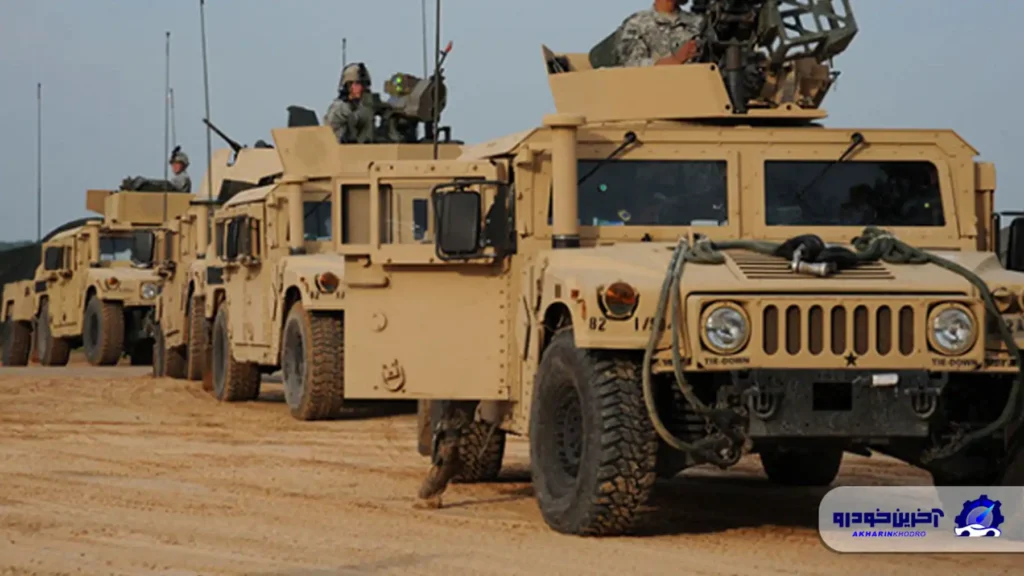 10 خودروی نظامی شناخته شده در جهان