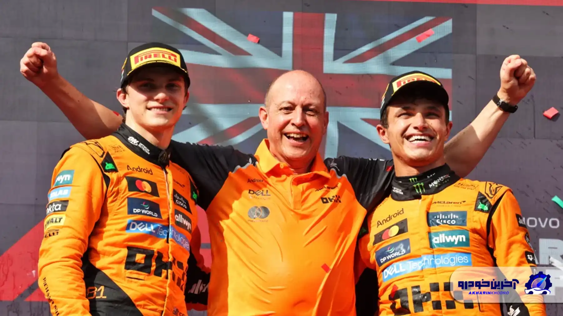 مک‌لارن در مسیر شکستن رکورد سکوهای مرسدس در یک فصل F1