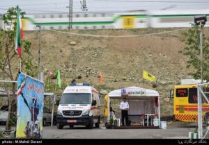 پایگاه جاده‌ای اورژانس قهرود کاشان افتتاح شد
