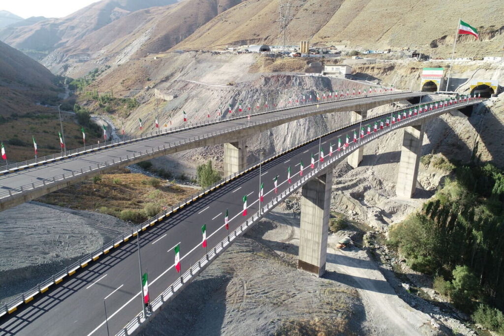 آزادراه تهران ــ شمال کمتر از ۵ سال دیگر تکمیل می‌شود