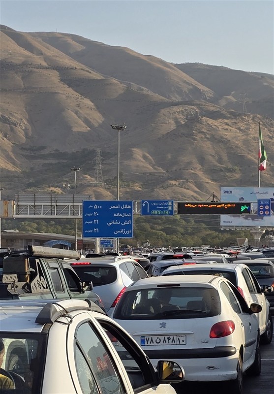 آزادراه شمالی تهران مسدود شد