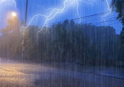 بارش شدید باران در فومن