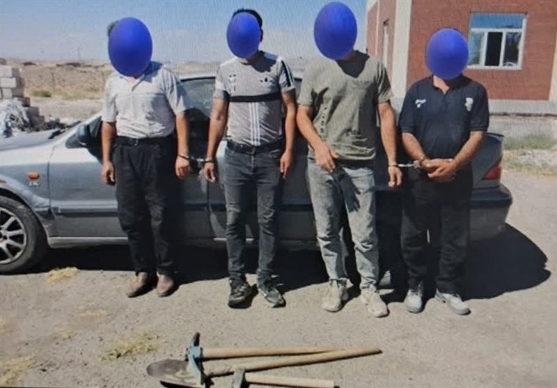 4 حفار غیرمجاز در مشگین‌شهر دستگیر شدند