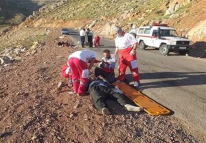 7 ساعت عملیات برای نجات 5 نفر از سقوط خودرو در توسکستان