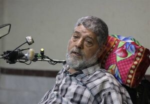 پای سخنان طلبه جانباز غلامحسین صفایی