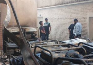 آتش‌سوزی خیابان سعدی تلفات جانی نداشت