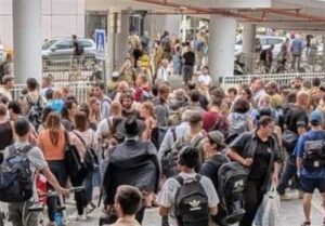 آتش سوزی باز هم شماری از ایستگاه‌های راه آهن اسرائیل را تعطیل کرد