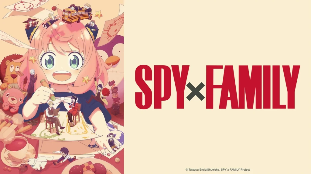 انیمه سریالی Spy × Family