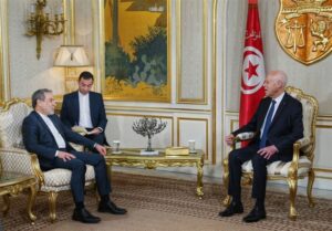 دیدار عراقچی با رئیس‌جمهور تونس