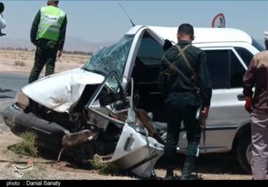 پراید باز هم حادثه‌ساز شد/5 مصدوم