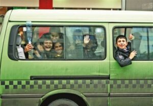 هیچ خودروی سرویس مدارس حق جابه‌جایی بیش از ظرفیت ندارد