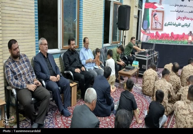 شبی به بلندای عهد؛ یادواره شهید علیرضا شکری در اردبیل برگزار شد