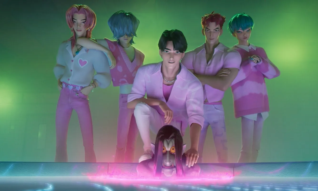 انیمیشن kpop demon hunters