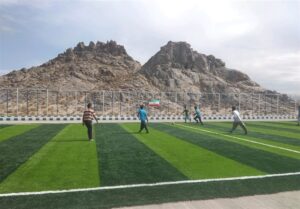 افتتاح 29 زمین چمن مصنوعی مینی فوتبال در سیستان و بلوچستان