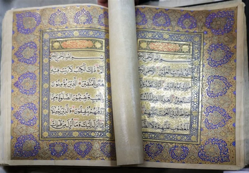 رونمایی نسخه خطی قرآن کریم با قدمت 3 قرن در مشهد