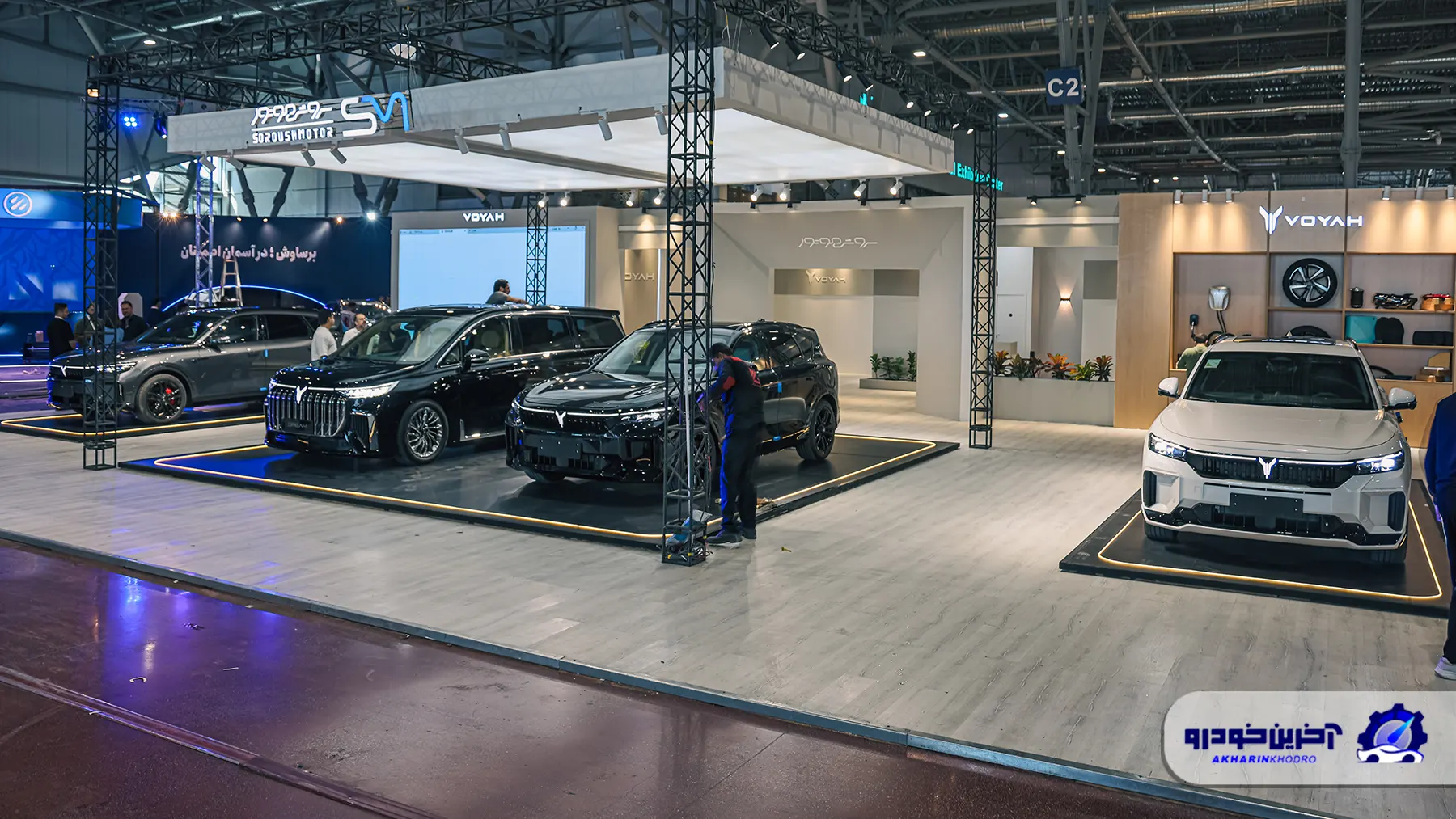 محصولات جدید وویا با سروش موتور به نوزدهمین نمایشگاه خودروی اصفهان آمدند