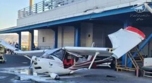 خروج هواپیمای آموزشی از باند در فرودگاه تبریز