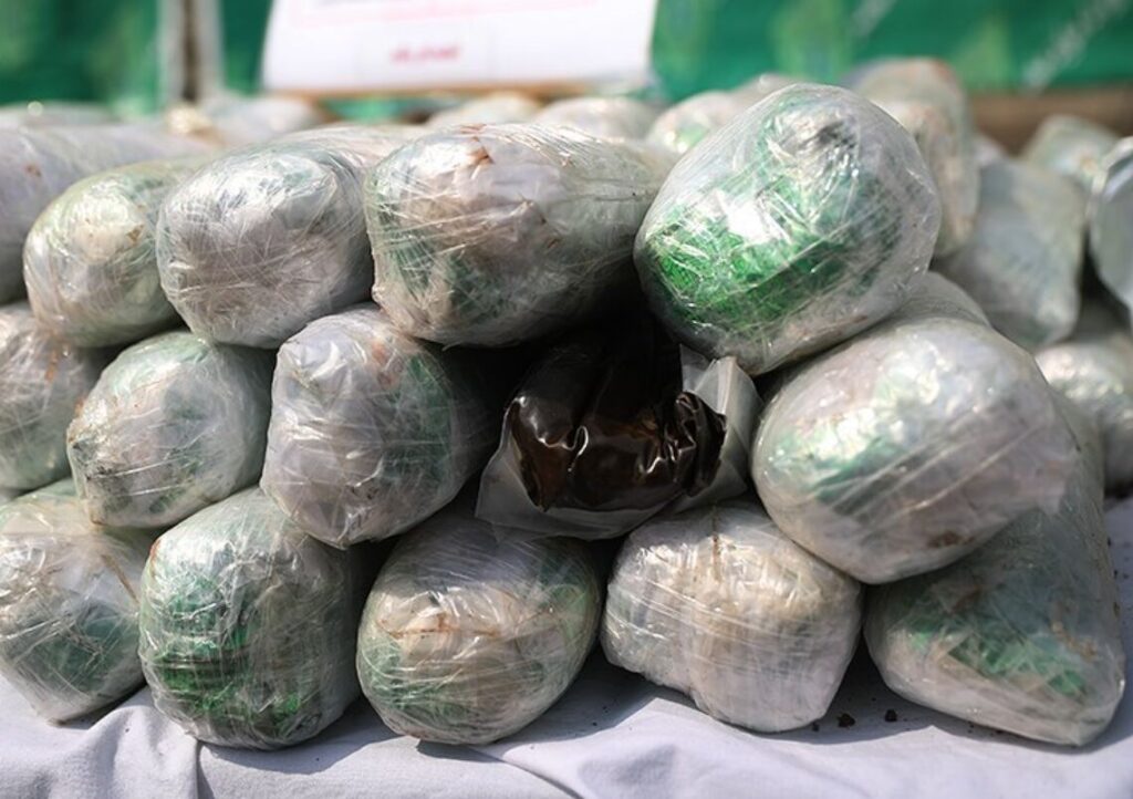 کشف ۲۷ کیلوگرم شیره تریاک از یک دستگاه کامیون توسط مأموران گمرک