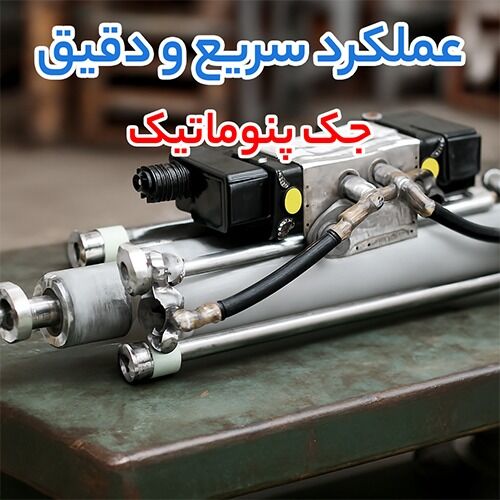 نقش شیر پنوماتیک، جک پنوماتیک و هیدروموتور هیدرولیک در بهبود بازده سیستم‌ صنعتی