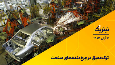 ترک های عمیق در چرخ دنده های صنعتی