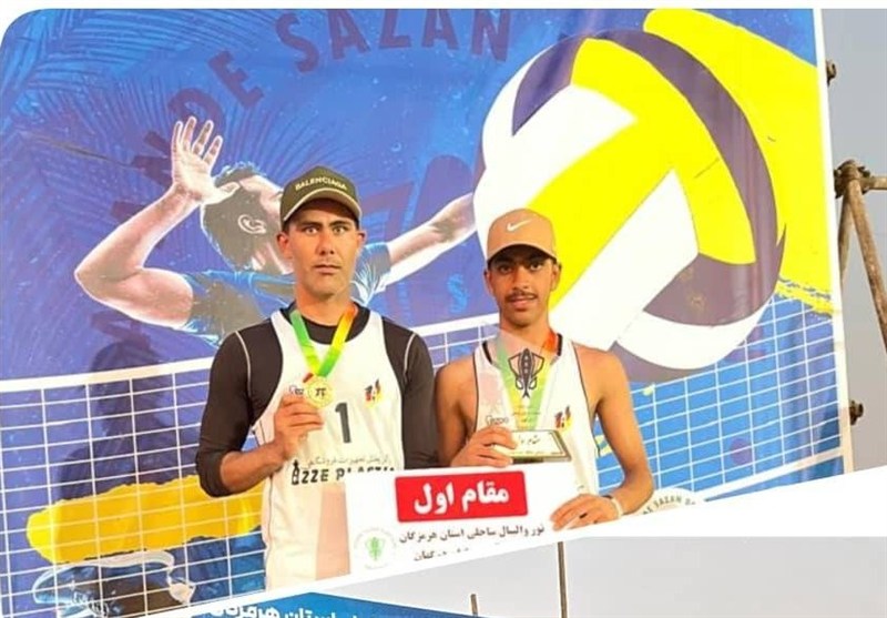 آیندهسازان درگهان بر سکوی قهرمانی تور آزاد والیبال ساحلی هرمزگان ایستاد