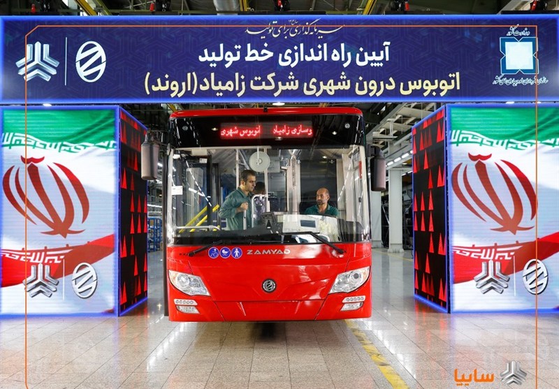 احیای خط تولید اتوبوس پس از 12 سال در زامیاد