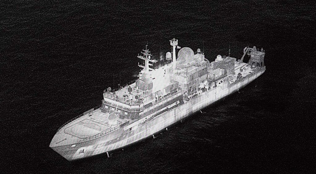 ادعای جدید انگلس وزیر دفاع علیه کشتی جنگی روسیه