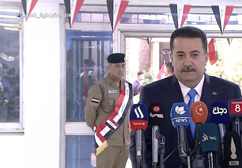 السودانی: میزان مشارکت در انتخابات فراتر از انتظارات ما بود