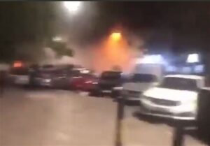 انفجار سوریه در منطقه المزه دمشق/ انفجار خودروی بمب گذاری شده