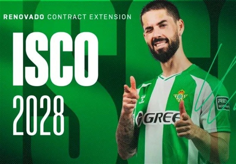 ایسکو تا سال 2018 با رئال بتیس تمدید کرد