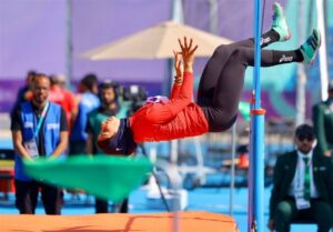 بازی های کشورهای اسلامی ادامه برتری امبی زاده در هپتگانه